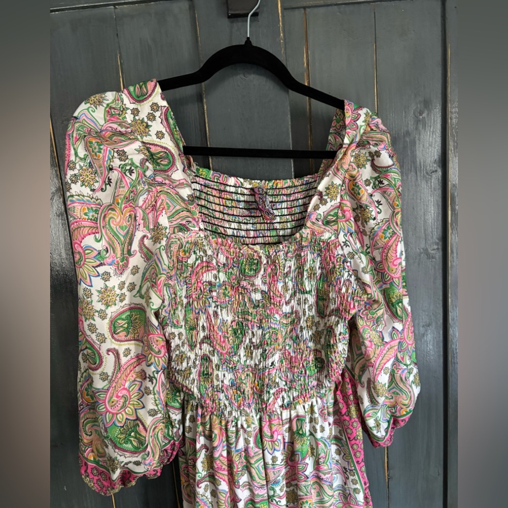 Me 2 Magic Anthropologie BOHO Maxi Dress 
Sz L - Picture 5 of 10